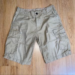 POLO Ralph Lauren Men's Shorts Drill Khaki Relaxed Fit Light Brown Size 30